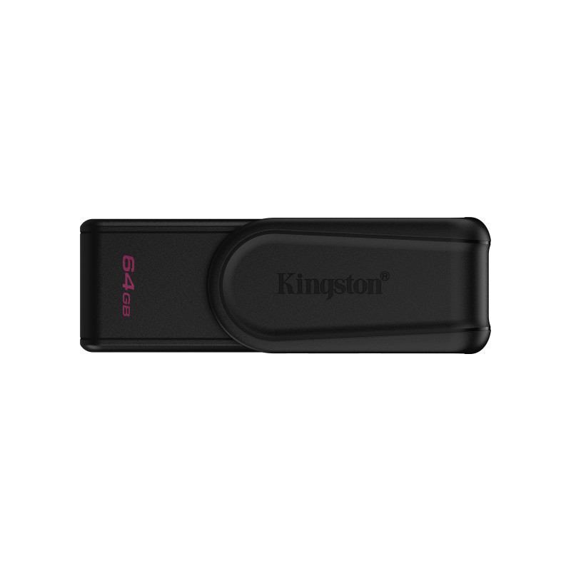 Kingston Technology DTXS/64GB DataTraveler 64GB Portable USB 3.2 Gen 1 Exodia S (Black/Black), 64 GB, USB tipo A, 3.2 Gen 1