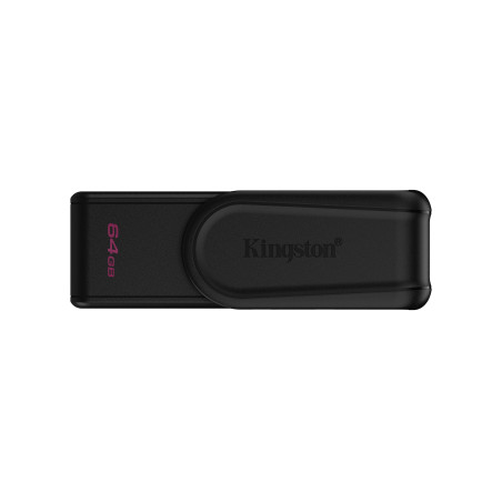 Kingston Technology DTXS/64GB DataTraveler 64GB Portable USB 3.2 Gen 1 Exodia S (Black/Black), 64 GB, USB tipo A, 3.2 Gen 1