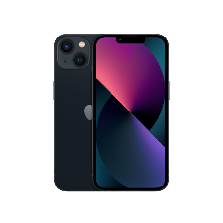 Apple MLPF3QL/A iPhone 13, 15,5 cm (6.1"), 2532 x 1170 Pixeles, 128 GB, 12 MP, iOS 15, Negro