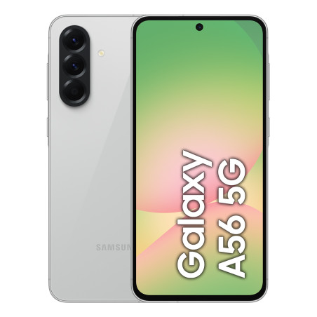Samsung SM-A566BZAAEUE Galaxy A56 5G, 17 cm (6.7"), 8 GB, 128 GB, 50 MP, Android 15, Gris claro