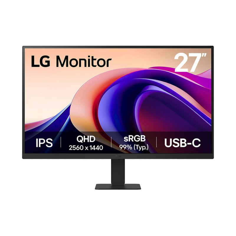 LG 27U631A-B 27'' QHD Monitor, 68,6 cm (27"), 2560 x 1440 Pixeles, Quad HD, 5 ms, Negro