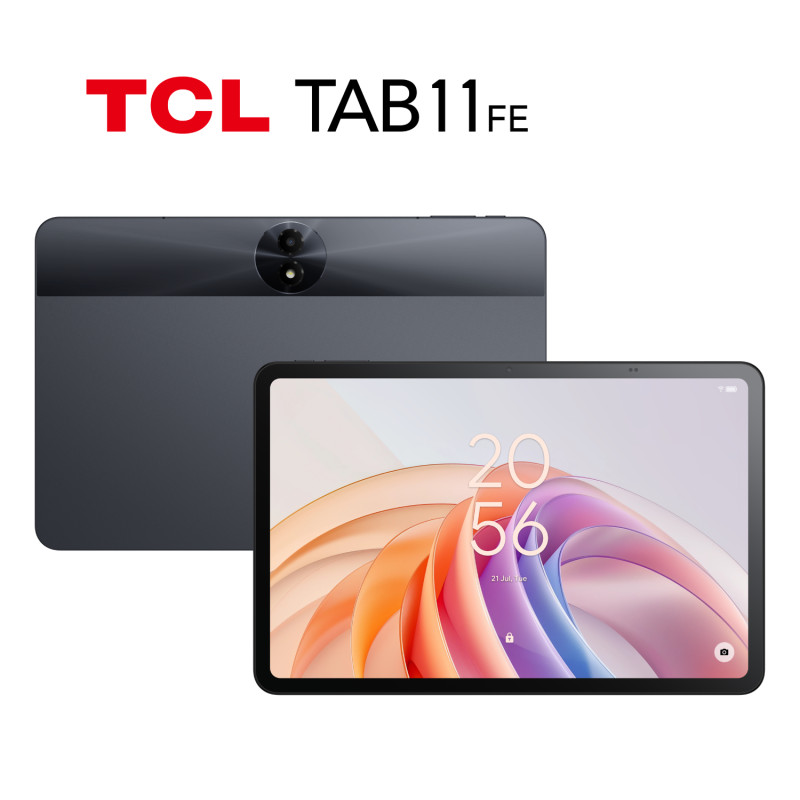 TCL 9465X2-2CLCA111 TAB 11 FE, 27,9 cm (11"), 1920 x 1200 Pixeles, 128 GB, 4 GB, Android 14, Gris