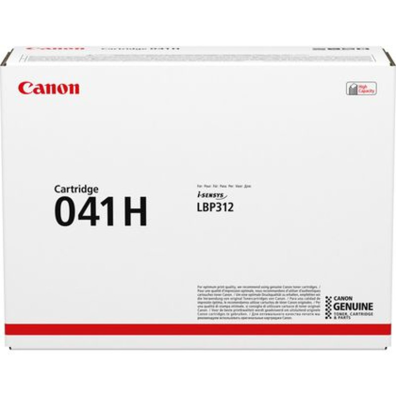 Canon 0453C004 CRG-041H, 20000 páginas, Negro, 1 pieza(s)