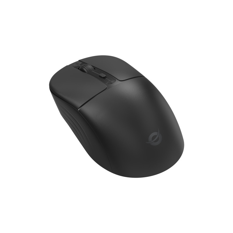 Conceptronic LORCAN04B LORCAN04B, Ambidextro, Óptico, RF Wireless + Bluetooth, 1600 DPI, Negro