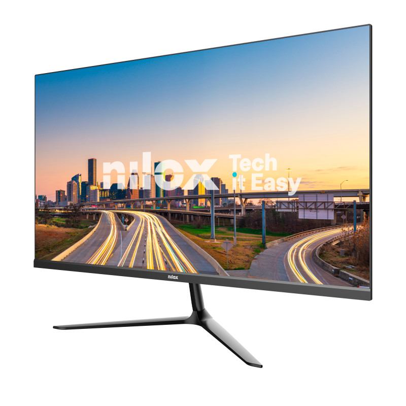 Nilox NXM24FHD1203 NXM24FHD1203, 60,5 cm (23.8"), 1920 x 1080 Pixeles, Full HD, LED, 4 ms, Negro
