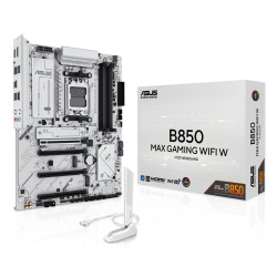 ASUS 90MB1M10-M0EAY0 B850 MAX GAMING WIFI W, AMD, Zócalo AM5, AMD Ryzen 7000 Series, AMD Ryzen 8000 Series, AMD Ryzen 9000