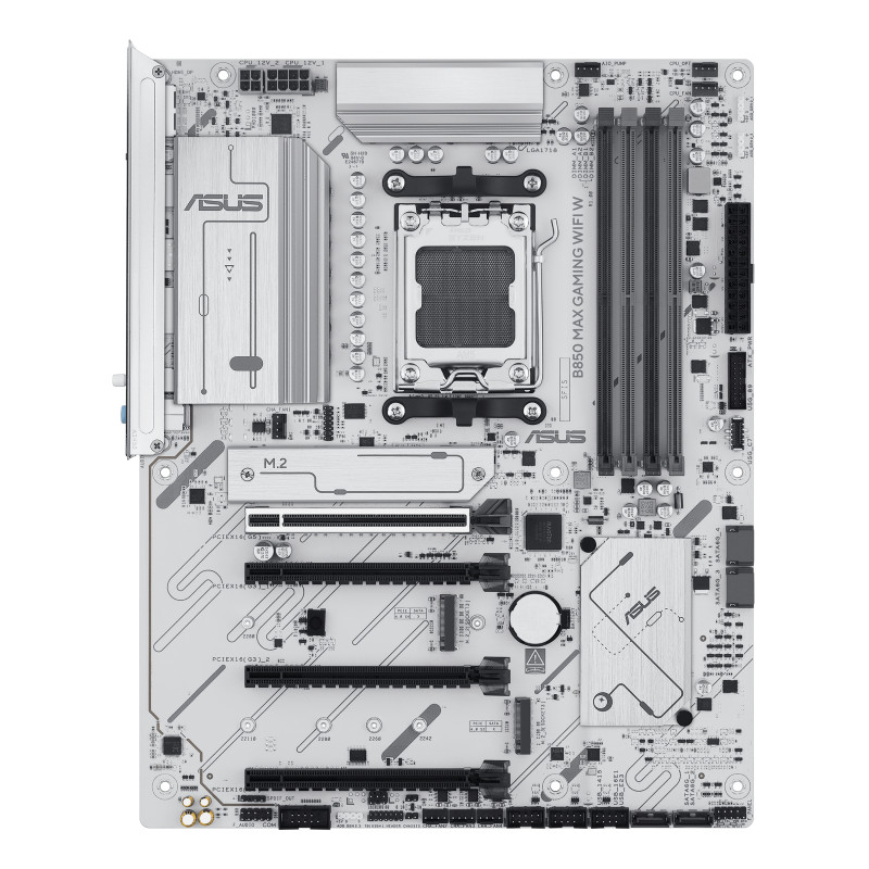 ASUS 90MB1M10-M0EAY0 B850 MAX GAMING WIFI W, AMD, Zócalo AM5, AMD Ryzen 7000 Series, AMD Ryzen 8000 Series, AMD Ryzen 9000