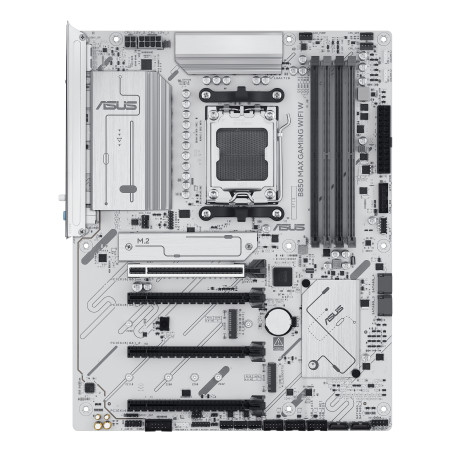 ASUS 90MB1M10-M0EAY0 B850 MAX GAMING WIFI W, AMD, Zócalo AM5, AMD Ryzen 7000 Series, AMD Ryzen 8000 Series, AMD Ryzen 9000