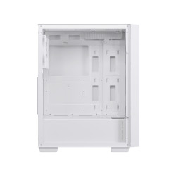 Einarex EXCS-PL-100C-W PULSE P100 Core White, Midi Tower, PC, Blanco, ATX, micro ATX, Mini-ITX, Acero, Vidrio templado, Juego 2