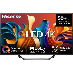 Hisense 20013286 43A7NQ, 109,2 cm (43"), 3840 x 2160 Pixeles, DLED, Smart TV, Wifi, Gris
