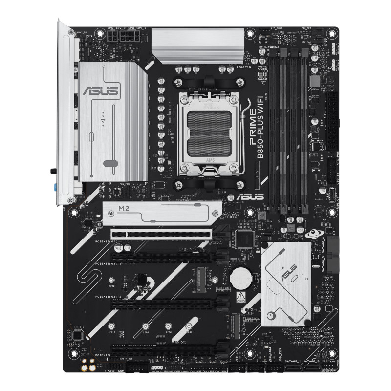 ASUS 90MB1L80-M0EAY0 PRIME B850-PLUS WIFI, AMD, Zócalo AM5, AMD Ryzen 7000 Series, AMD Ryzen 8000 Series, AMD Ryzen 9000