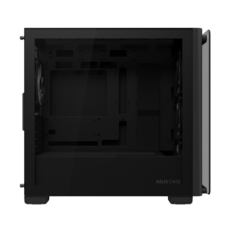 ASUS 90DC00K0-B19010 A23 PLUS TG ARGB BLACK, Micro Torre, PC, Negro, micro ATX, Mini-ITX, Juego, Multi