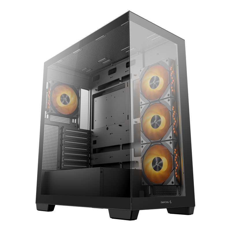 DeepCool R-CG580-BKADA4-G-1 CG580 4F, Midi Tower, PC, Negro, ATX, ITX, micro ATX, Acrilonitrilo butadieno estireno (ABS), SGCC,