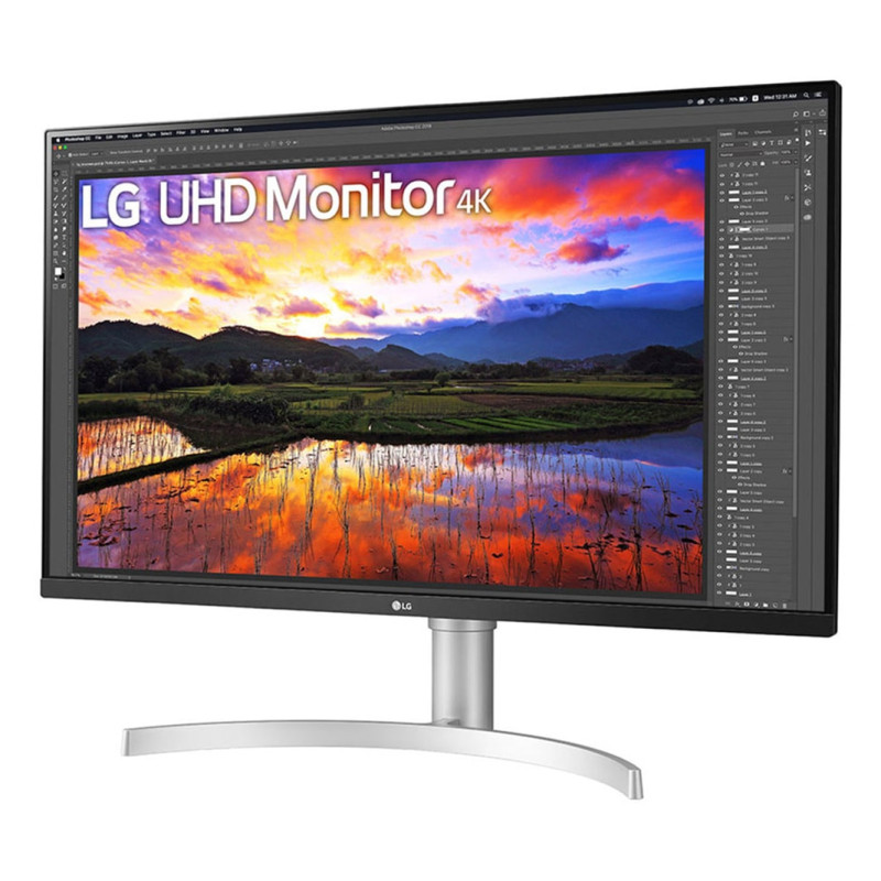 LG 32UN650K-W 32UN650K-W, 81,3 cm (32"), 3840 x 2160 Pixeles, 4K Ultra HD, LED, 5 ms, Blanco