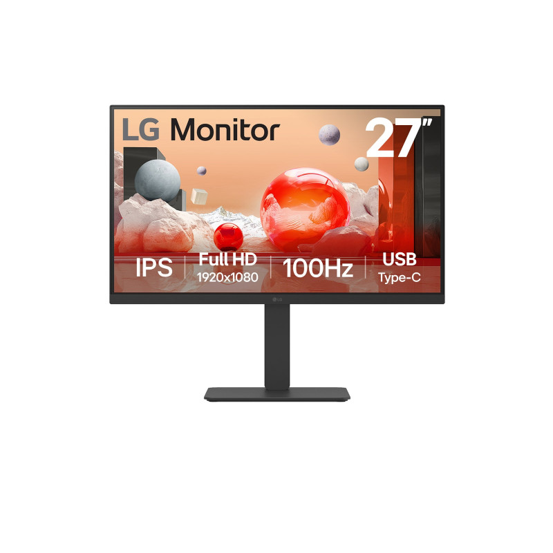 LG 27BA650-B.AEU 27BA650-B, 68,6 cm (27"), 1920 x 1080 Pixeles, Full HD, LCD, 5 ms, Negro