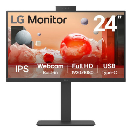 LG 24BA850-B 24BA850-B, 60,5 cm (23.8"), 1920 x 1080 Pixeles, Full HD, 5 ms, Negro