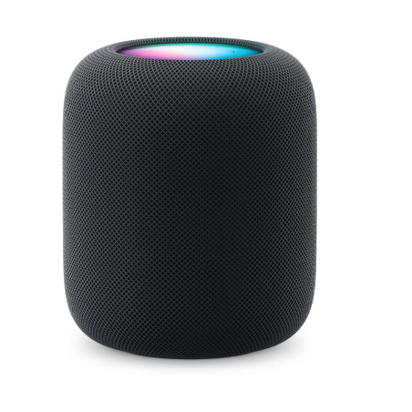 Apple MDEW4D/A HomePod, Apple Siri, Cilindro, Negro, Tela, Home app and HomeKit, Intercom transcriptions, Siri, Touch