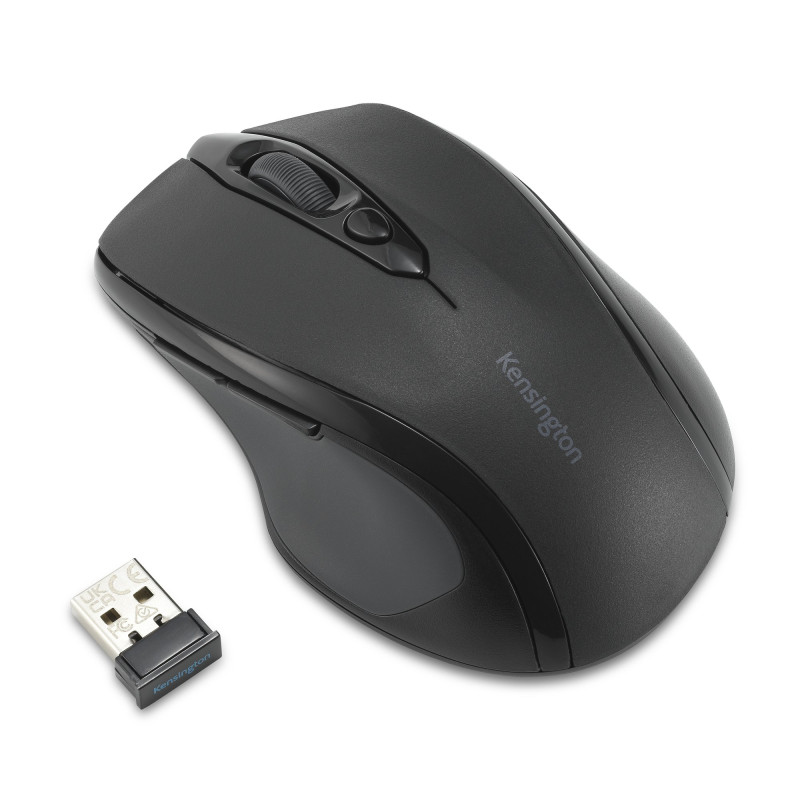 Kensington K72481WW Ratón MY310 EQ, RF inalámbrico, Negro