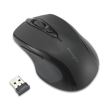 Kensington K72481WW Ratón MY310 EQ, RF inalámbrico, Negro