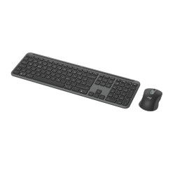 Logitech 920-012483 Signature Slim Combo MK950, Inalámbrico, RF Wireless + Bluetooth, Switch de tecla de tijera, QWERTZ, 2