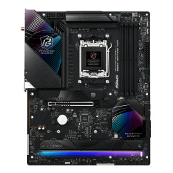 Asrock 90-MXBQT0-A0UAYZ Phantom Gaming B850 Riptide WiFi, AMD, Zócalo AM5, AMD Ryzen 7000 Series, AMD Ryzen 8000 Series, AMD 2
