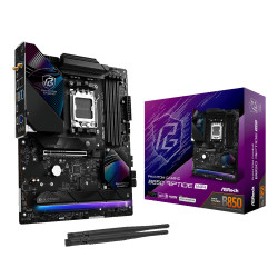 Asrock 90-MXBQT0-A0UAYZ Phantom Gaming B850 Riptide WiFi, AMD, Zócalo AM5, AMD Ryzen 7000 Series, AMD Ryzen 8000 Series, AMD