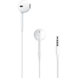 Apple MWU53ZM/A EarPods, Alámbrico, Música/uso diario, Auriculares, Blanco