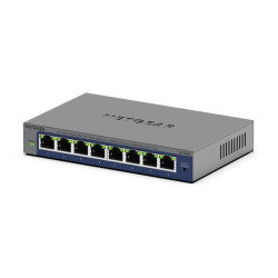 NETGEAR GS108E-400EUS GS108Ev4, No administrado, L2/L3, Gigabit Ethernet (10/100/1000)