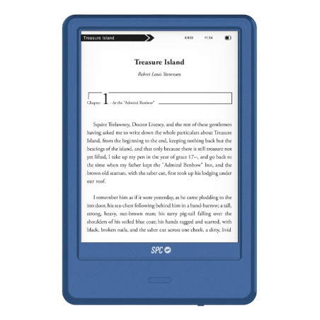 SPC 5615A Dickens Light 2 Pro, 15,2 cm (6"), E Ink Carta, 1024 x 758 Pixeles, CHM, DOC, EPUB DRM, FB2, HTML, MOBI, PDF, RTF,