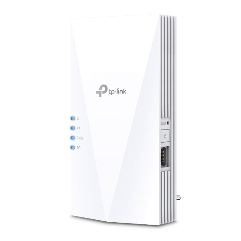 TP-Link RE500X RE500X, Transmisor y receptor de red, 1200 Mbit/s, 1000 Mbit/s, Windows 10, Windows 7, Windows 8, Windows 8.1,