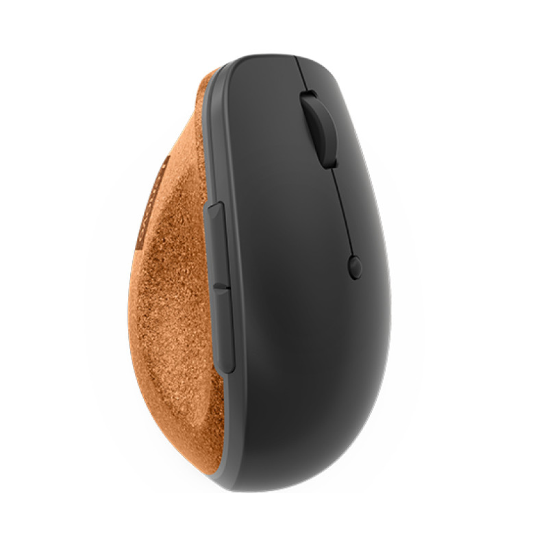 Lenovo 4Y51C33792 Go, mano derecha, Diseño vertical, Óptico, RF inalámbrico, 2400 DPI, Gris