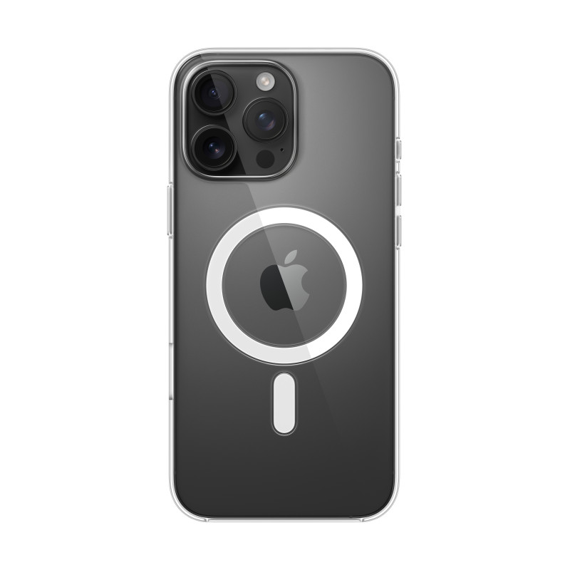 Apple MA7F4ZM/A Funda transparente con MagSafe para el iPhone 16 Pro Max, Funda, Apple, iPhone 16 Pro Max, 17,5 cm (6.9"),