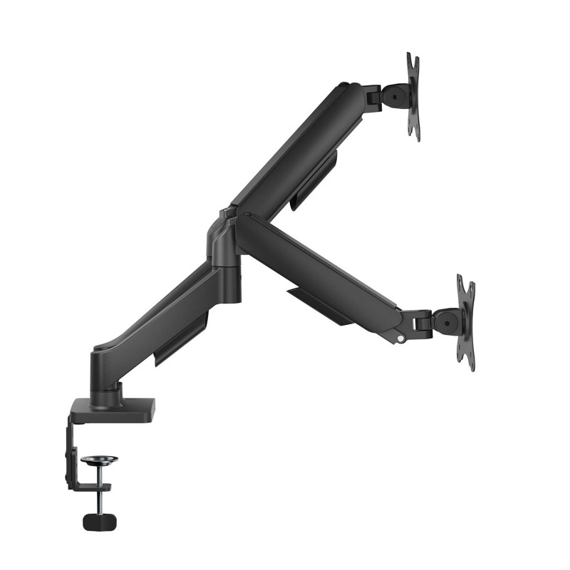 AISENS DT32TSR-357 Soporte de Mesa Eco Contrapeso Giratorio e Inclinable para Monitor/TV 9KG (3 Pivotes, 2 Brazos) de 17"-32",