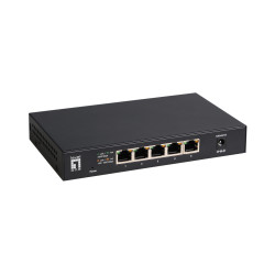 LevelOne GEU-0525 GEU-0525, No administrado, 2.5G Ethernet (100/1000/2500), Bidireccional completo (Full duplex), Montaje de