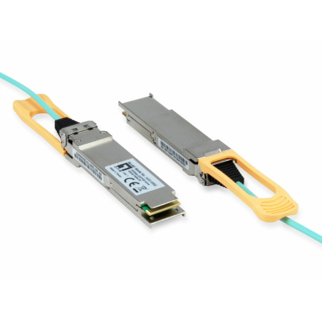 LevelOne AOC-0501 AOC-0501, Fibra óptica, 103100 Mbit/s, QSFP28, QSFP28, SR4, 850 nm
