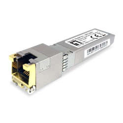 LevelOne SFP-6601 SFP-6601, Cobre, 10000 Mbit/s, SFP+, 100 m, 2.5 Gigabit Ethernet, 5 Gigabit Ethernet, 10 Gigabit Ethernet,