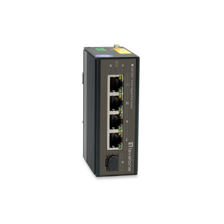 LevelOne IGP-0501 IGP-0501, Gigabit Ethernet (10/100/1000), Bidireccional completo (Full duplex), Energía sobre Ethernet