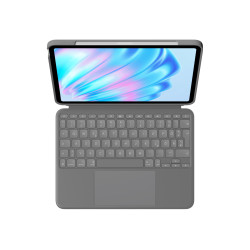 Logitech 920-012629 Combo Touch, QWERTZ, Alemán, Trackpad, 1,8 cm, 1 mm, Apple 2
