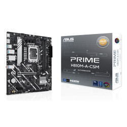 ASUS 90MB1KK0-M0EAYC PRIME H810M-A-CSM, Intel, LGA 1851 (Socket V1), Intel Core Ultra (Series 2), LGA 1851, DDR5-SDRAM, 128 GB