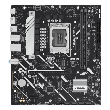 ASUS 90MB1KK0-M0EAYC PRIME H810M-A-CSM, Intel, LGA 1851 (Socket V1), Intel Core Ultra (Series 2), LGA 1851, DDR5-SDRAM, 128 GB