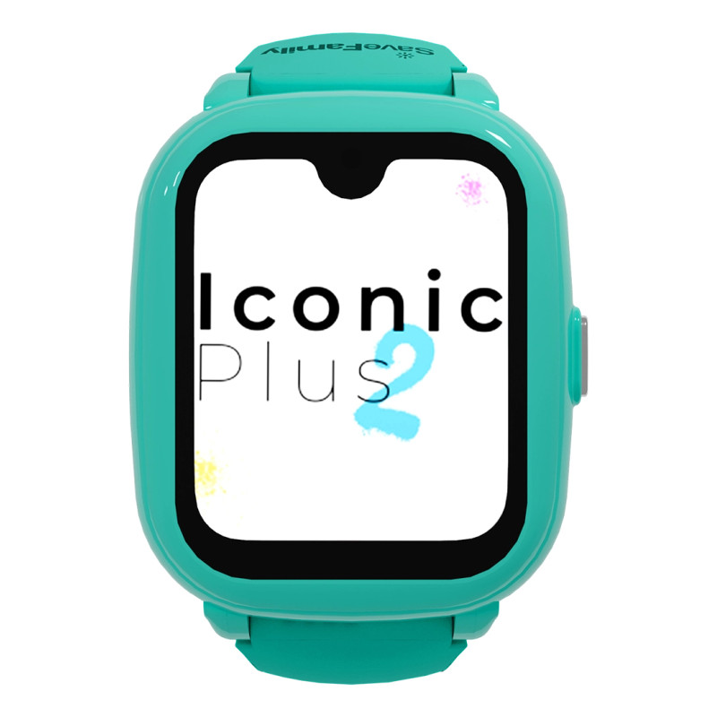 SaveFamily 8437026689407 Iconic Plus 2, 4,52 cm (1.78"), Pantalla táctil, Wifi, GPS (satélite)