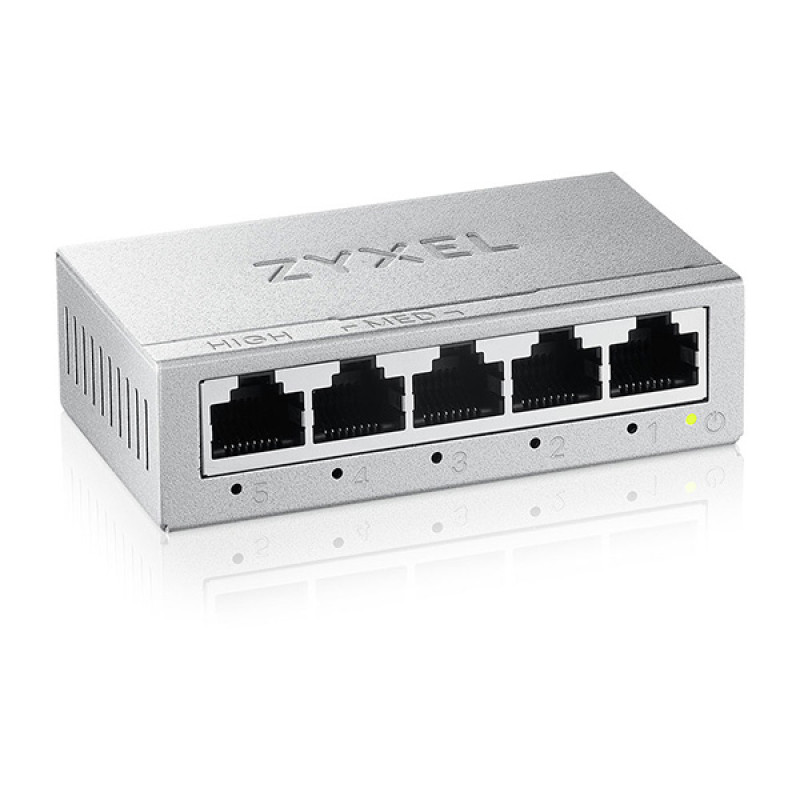 Zyxel GS-105BV5-EU0101F GS-105BV5-EU0101F, No administrado, L2, Gigabit Ethernet (10/100/1000)