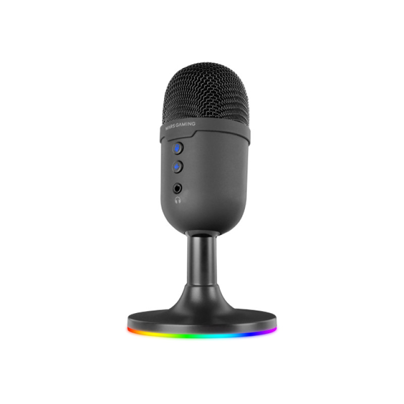 Mars Gaming MMICCX MMIC-CX, Micrófono de superficie para mesa, 120 dB, 20 - 20000 Hz, 2200 Ω, 24 bit, 196 kHz