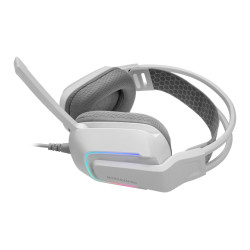 Mars Gaming MHSTRIKEW MH-STRIKEW, Alámbrico, 18 - 20000 Hz, Juego, 301 g, Auriculares, Blanco 2