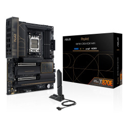 ASUS 90MB1IG0-M0EAY0 ProArt X870E-CREATOR WIFI, AMD, Zócalo AM5, Zócalo AM5, DDR5-SDRAM, 192 GB, DIMM