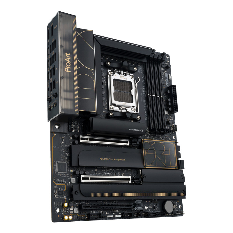 ASUS 90MB1IG0-M0EAY0 ProArt X870E-CREATOR WIFI, AMD, Zócalo AM5, Zócalo AM5, DDR5-SDRAM, 192 GB, DIMM