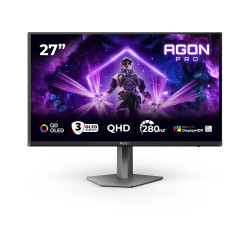 AOC AG276QZD2 AGON PRO AG276QZD2, 67,3 cm (26.5"), 2560 x 1440 Pixeles, Quad HD, QD-OLED, 0,03 ms, Negro, Gris 2