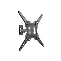 Equip 650412 Soporte de pared para TV de movimiento completo de 23"-55, 100 x 100 mm, 400 x 400 mm, -8 - 5°, -90 - 90°, Acero