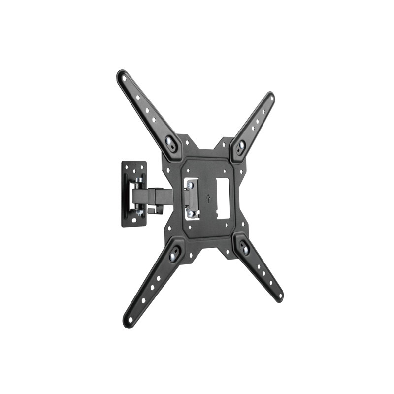 Equip 650412 Soporte de pared para TV de movimiento completo de 23"-55, 100 x 100 mm, 400 x 400 mm, -8 - 5°, -90 - 90°, Acero