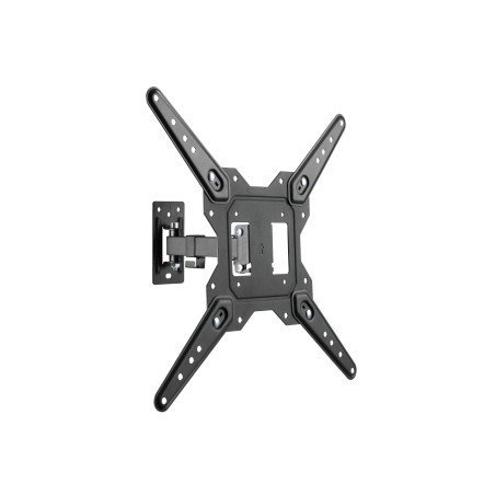 Equip 650412 Soporte de pared para TV de movimiento completo de 23"-55, 100 x 100 mm, 400 x 400 mm, -8 - 5°, -90 - 90°, Acero